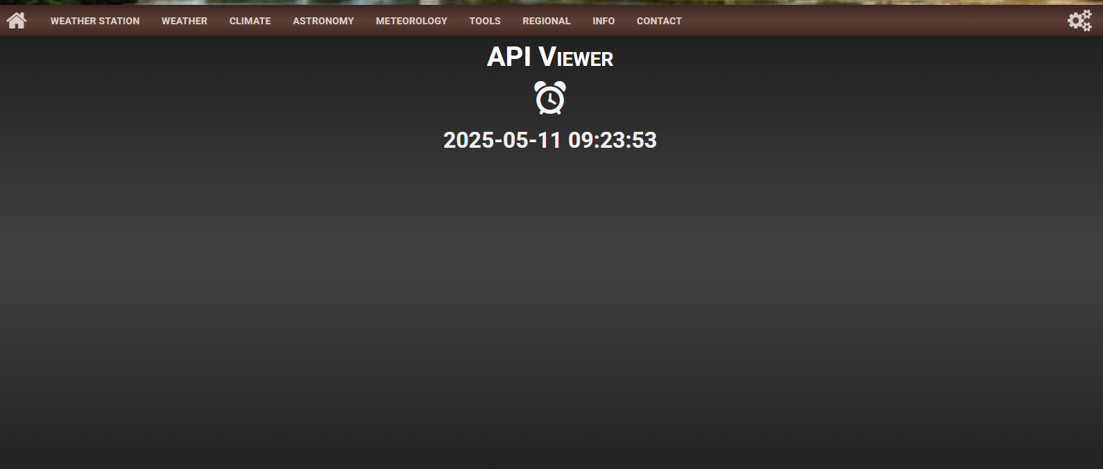 MeteoTemplate API Tool Snipit